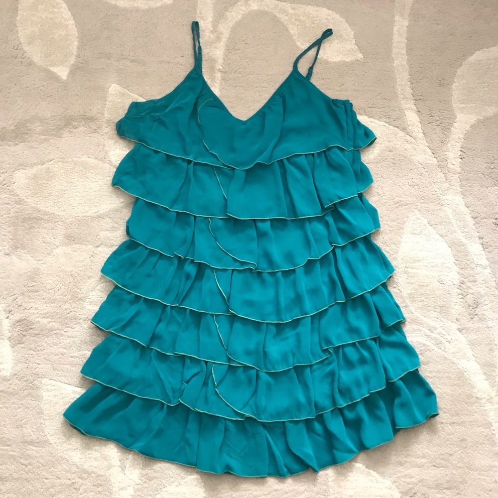 H&M Turquoise “Flapper” Dress